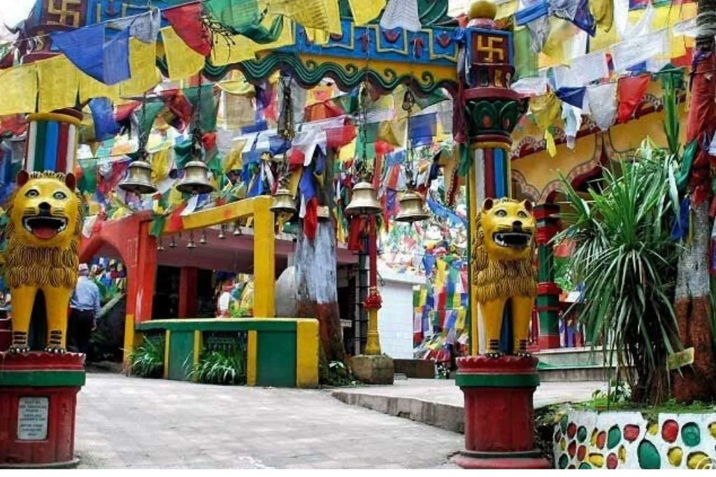 Gate of the Mahakal Temple, Darjeeling.